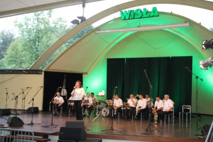 Fragment koncertu orkiestry pod kierunkiem Henryka Itnera